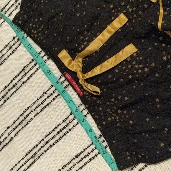 Black & Gold Stars Sleepwear Shorts - Picture 6 of 11